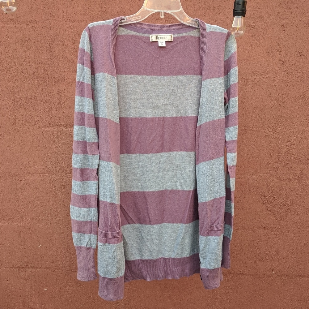 Striped Cardigan
